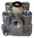 Valvula Relevo R12 Tipo Bendix 4 PSI 1/2 Cuatro Salidas Vertical JJ102626N. Midwest